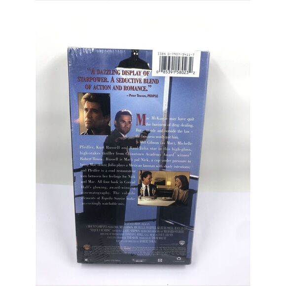 Tequila Sunrise (VHS, 1998). Mel Gibson, Kurt Russell, Michelle Pfeiffer - Picture 4 of 6